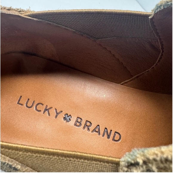 Lucky Brand Fallo Leather Leopard Print Boho
Western Rodeo Ankle Booties Size 8 - Picture 10 of 11